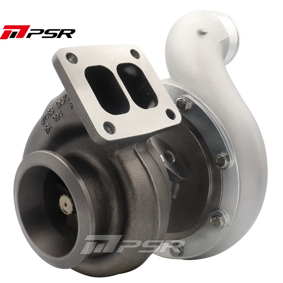 Pulsar Billet 363D 366D 369D DUAL CERAMIC BALL BEARING Turbo with 90° Elbow Outlet Compressor