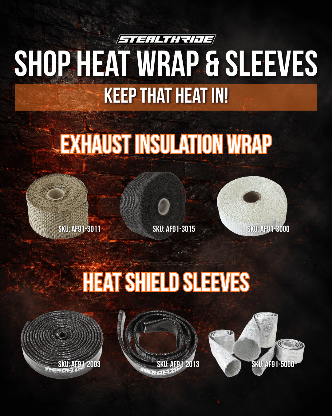 Heat Management - Wraps, Sleeves & Blankets.