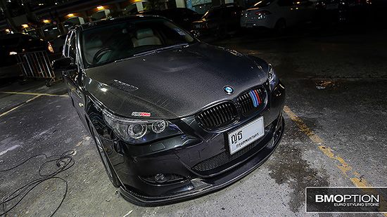 Luxury Sports Vorsteiner Style Carbon Bonnet For BMW E60 5 Series -PP