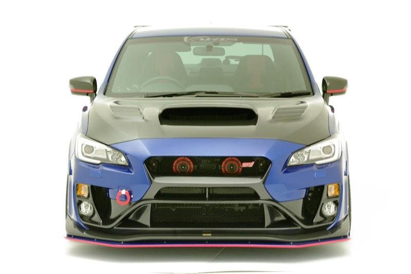 Luxury Sports Varis Style Carbon Bonnet For Subaru V11 VAB VAG -PP