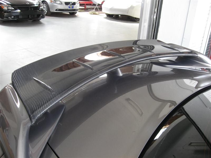 Luxury Sports Wald Style Gurney Flap Spoiler For GTR R35 Carbon -PP