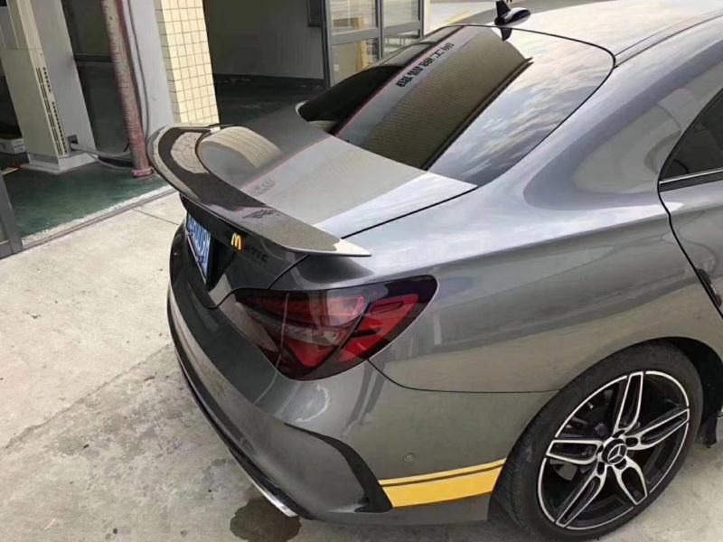 Luxury Sports Renntech R1 Style Boot Spoiler Mercedes Benz W117 CLA 14-19 -PP