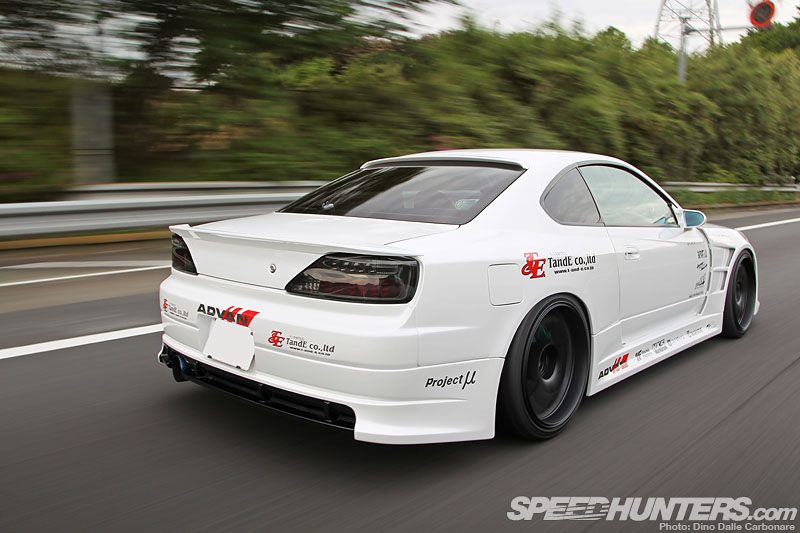 Luxury Sports Vertex Edge Style Wide Bodykit For Nissan Silvia S15 -PP