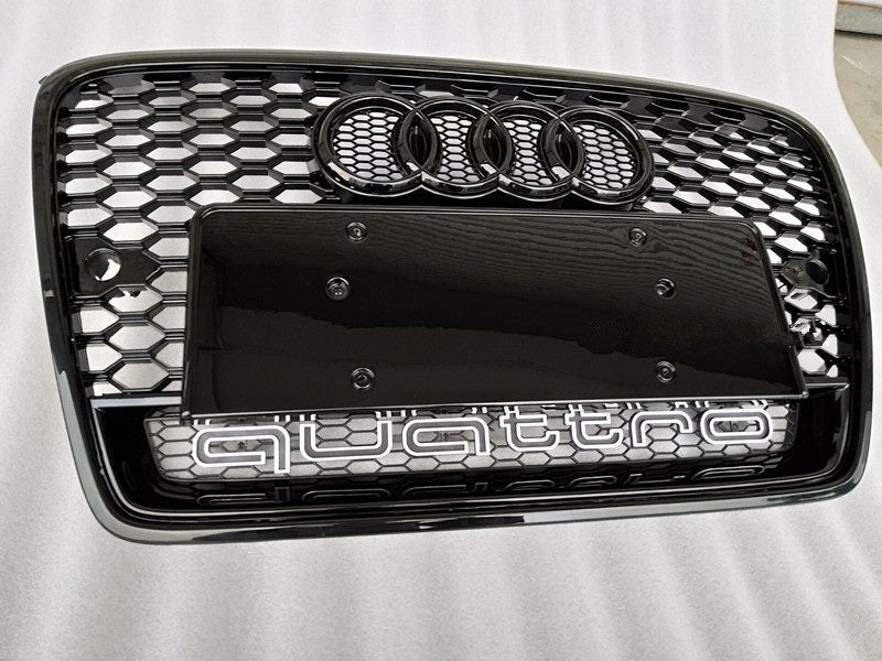 Luxury Sports RS4 Style Front Grill For Audi A4 B7 -PP