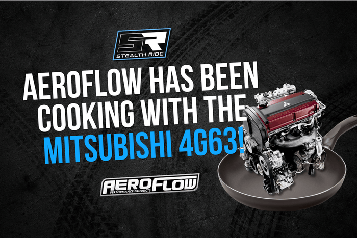 4G63 Aeroflow Engine Components.
