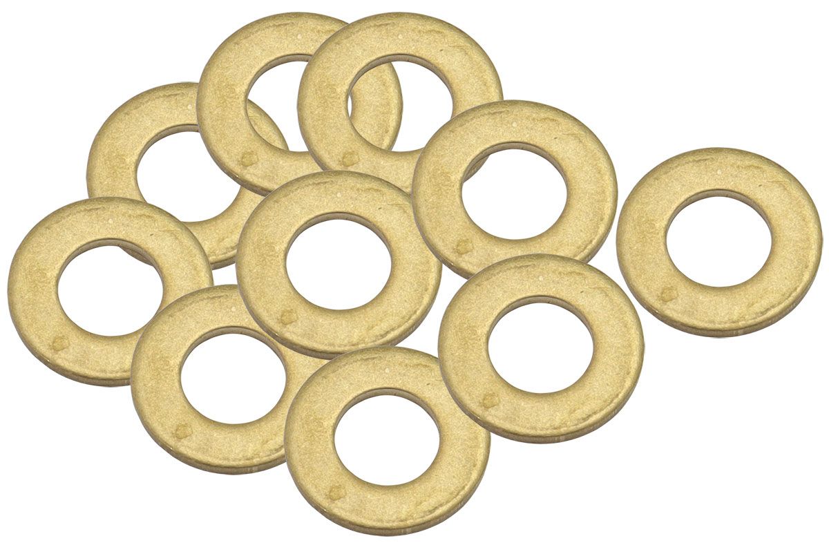 Aeroflow Metric Brass Washers 6mm I.D, 12mm O.D AF181-06