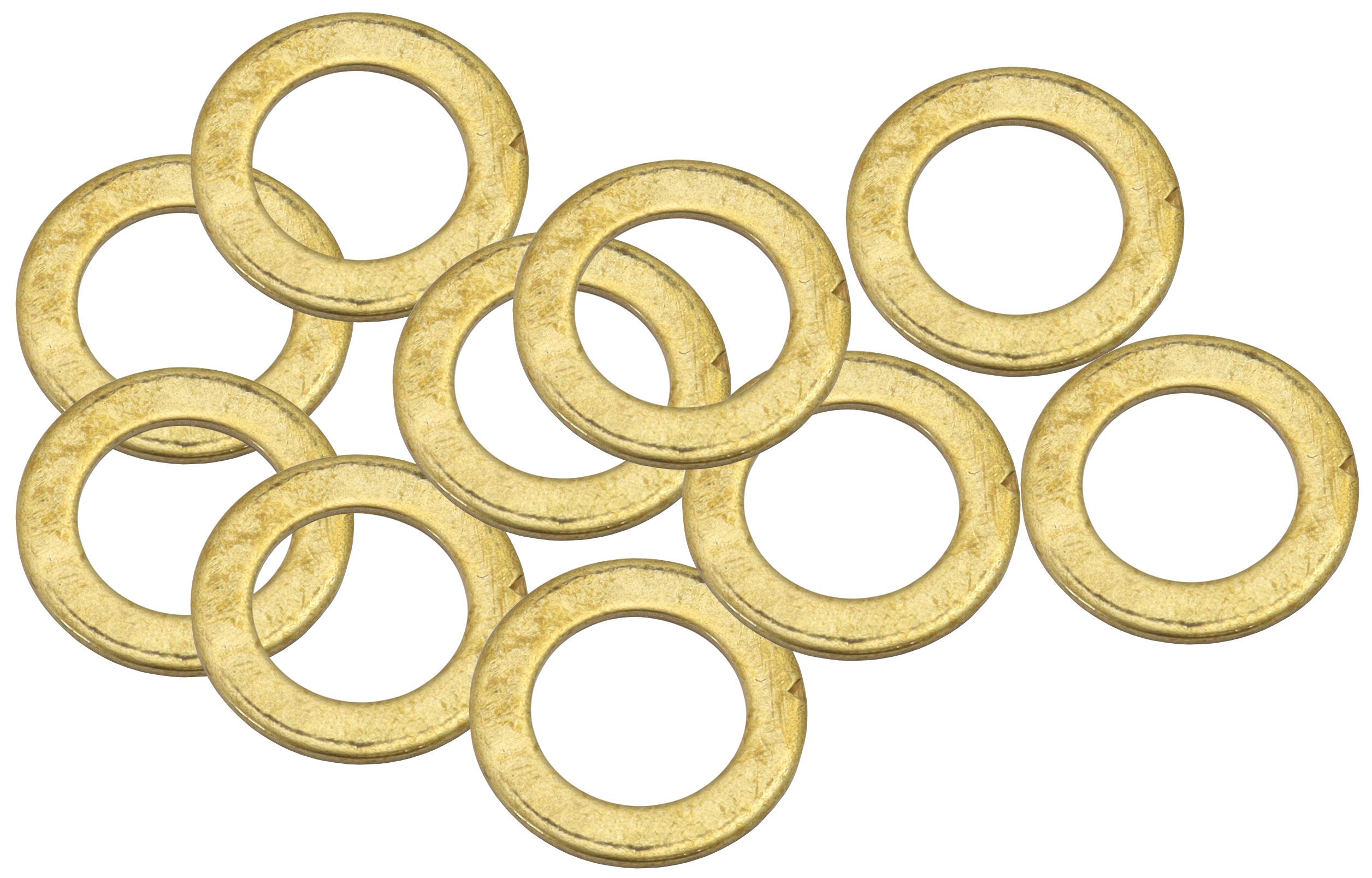 Aeroflow Metric Brass Washers 10mm I.D, 16mm O.D AF181-10