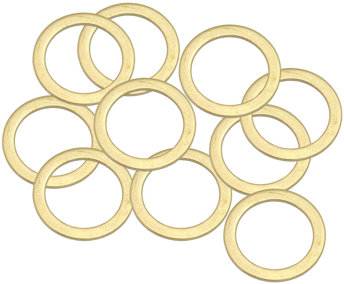 Aeroflow Metric Brass Washers 18mm I.D, 24mm O.D AF181-18