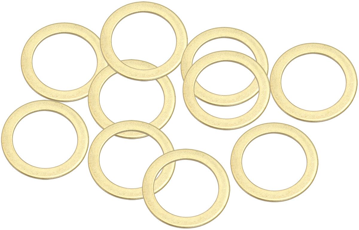 Aeroflow Metric Brass Washers 22mm I.D, 30mm O.D AF181-22