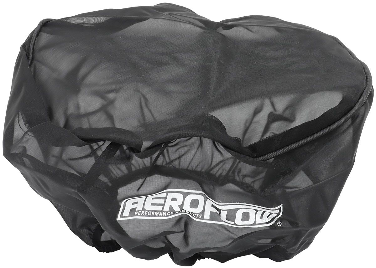 Aeroflow 9" Large Air Filter AeroSkin Wrap - Black AF2000-0010