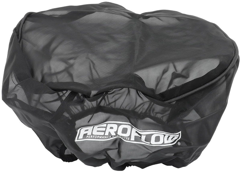 Aeroflow 9" Large Air Filter AeroSkin Wrap - Black AF2000-0010