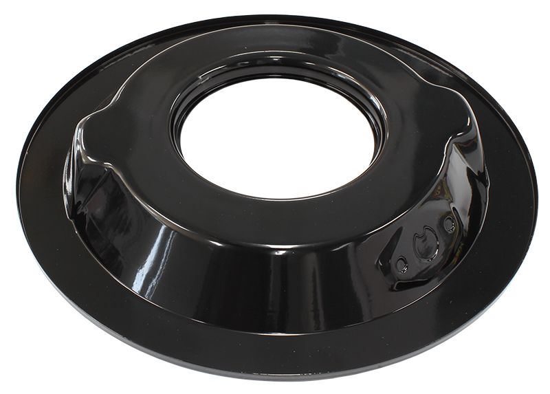 14"" Air Cleaner Base 
Black With 1-1/8"" (28mm) Recessed Base"