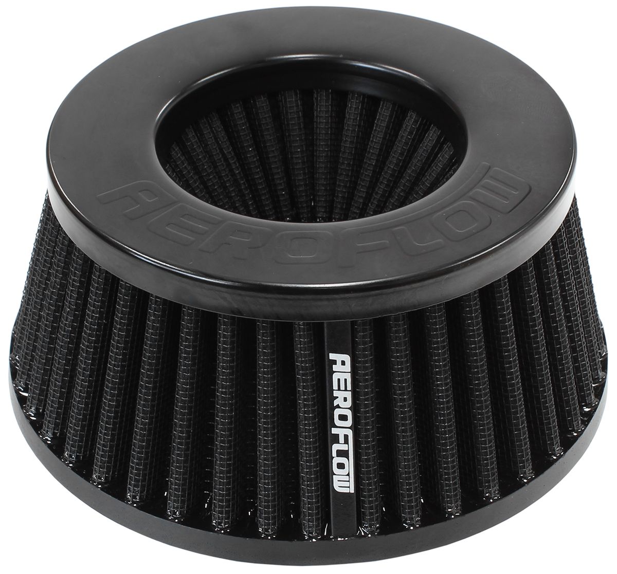 Universal 3" (76mm) Steel Top Inverted Tapered Pod Filter with Black End