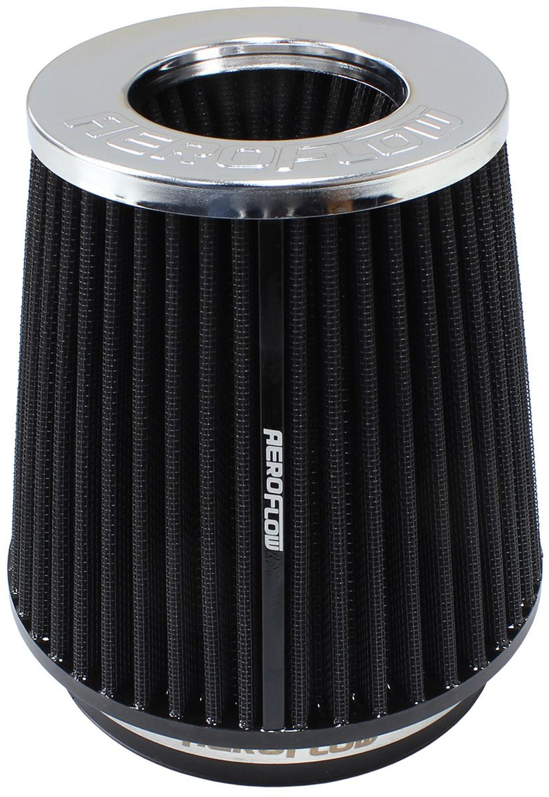 Universal 5" (127mm) Steel Top Inverted Tapered Pod Filter with Chrome End