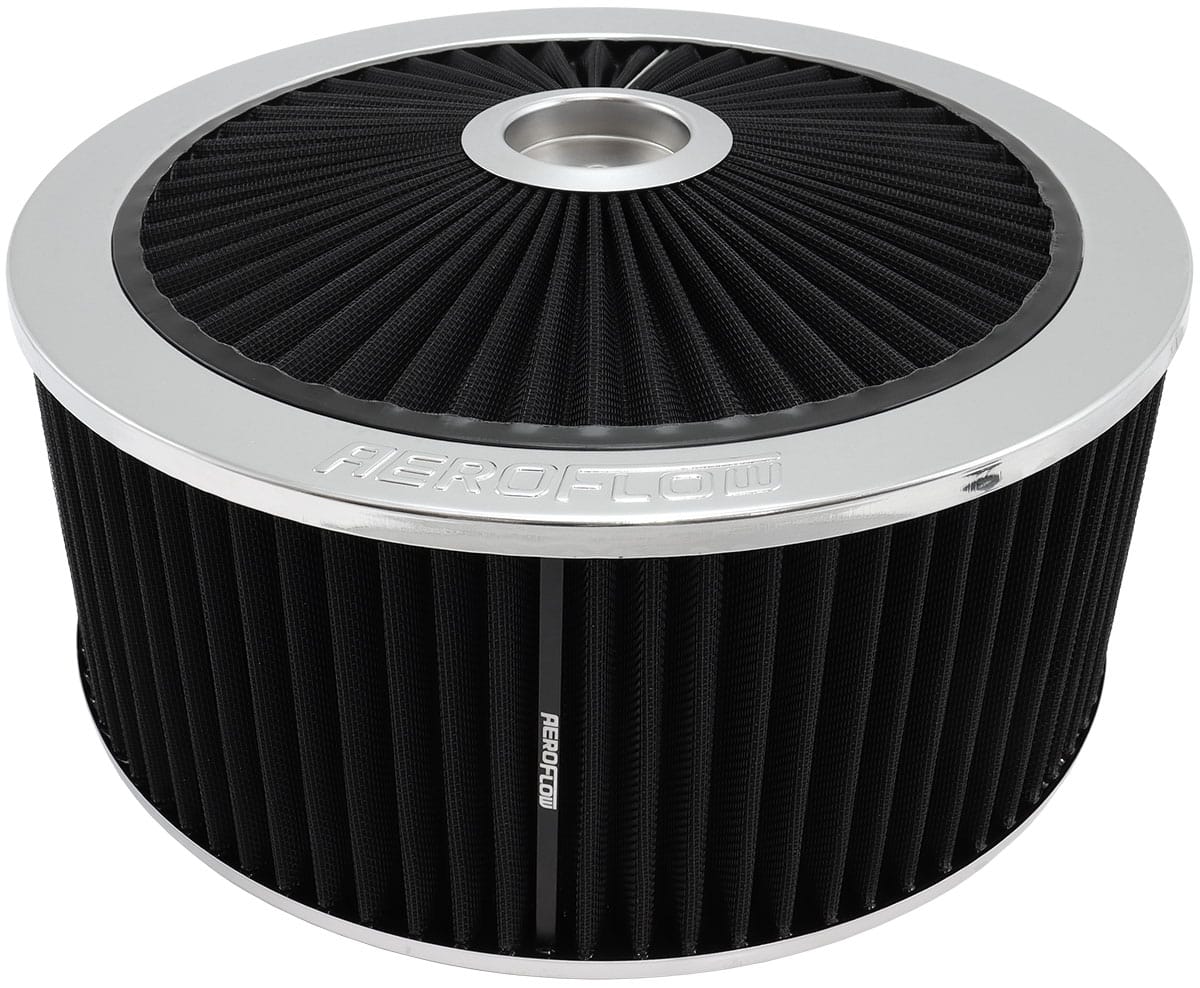 Aeroflow 14" x 6" Full Flow Air Filter Assembly