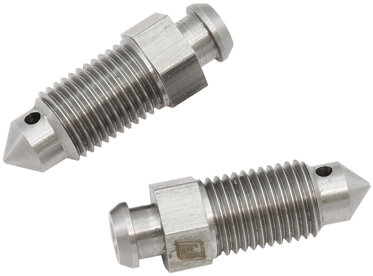 Aeroflow Stainless Steel Brake Bleed Nipples 3/8-24" - AF333-03