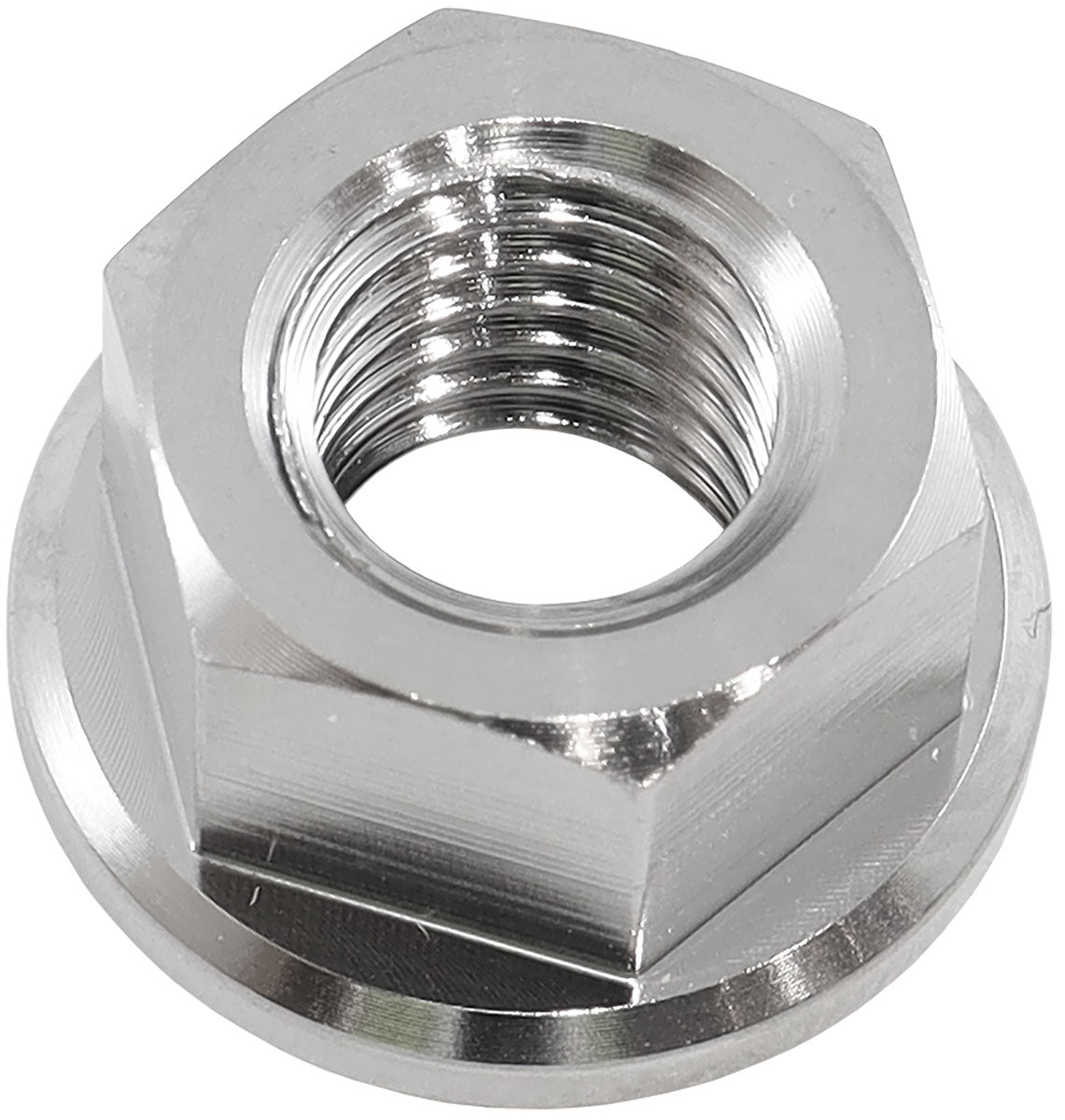 Aeroflow M8 x 1.25mm Titanium 6 Point Hex Nut - AF3502-0020