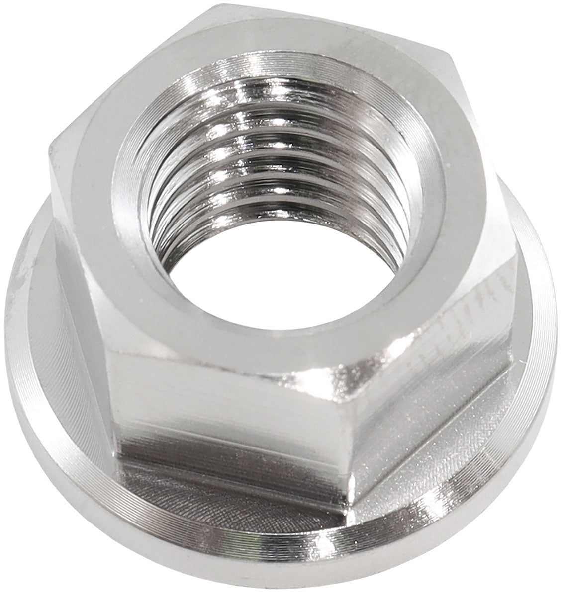 Aeroflow M10 x 1.50mm Titanium 6 Point Hex Nut - AF3504-0020
