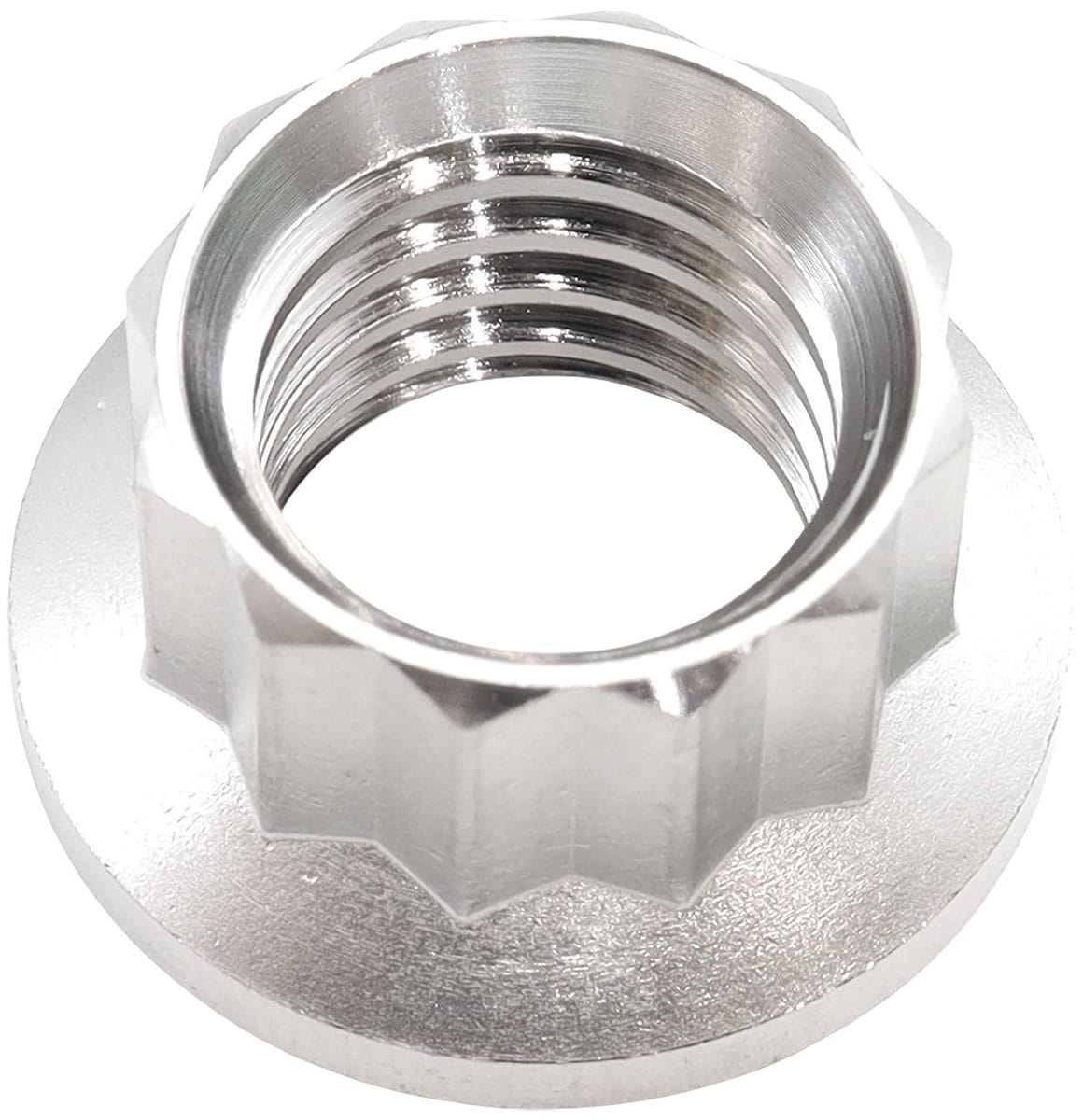 Aeroflow 1/2" Titanium 12 Point Nut