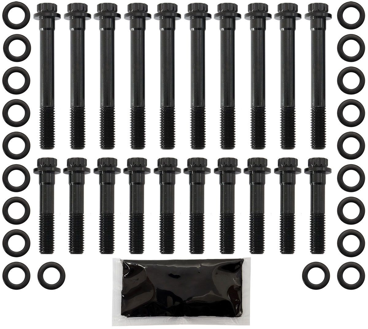 Aeroflow Small Block Ford 351 Windsor 1/2" Head Bolt Kit (AF37-2117)