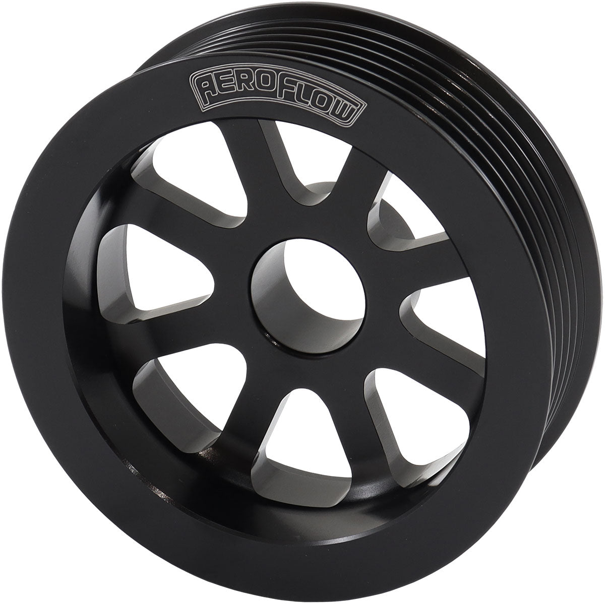 Aeroflow Oversized Alternator Pulley - Mitsubishi 4G63 - AF4080-0005BLK