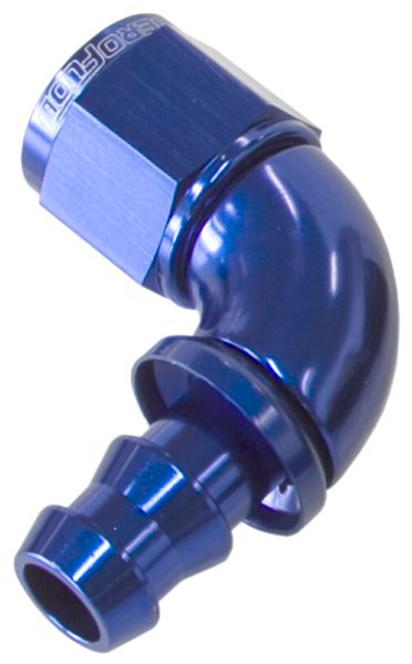 510 Series Full Flow Tight Radius Push Lock 90° Hose End AF513. Suits 400 & 500 Series Hose