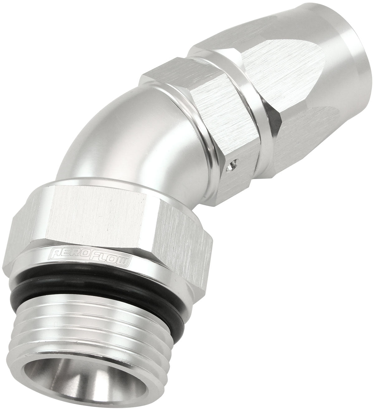 Aeroflow ORB Taper Swivel 45° Hose End -12 ORB to -10AN