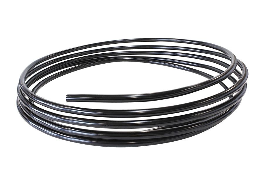 Aluminium & Stainless Fuel Line - 7.6M Roll 
 Raw Finish