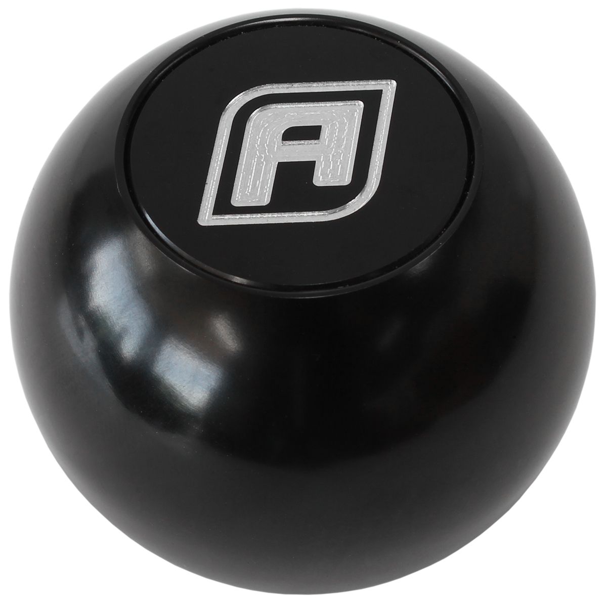 CLEARANCE Aeroflow Bang Shift Billet Round Gear Knob - Black AF72-9900BLK