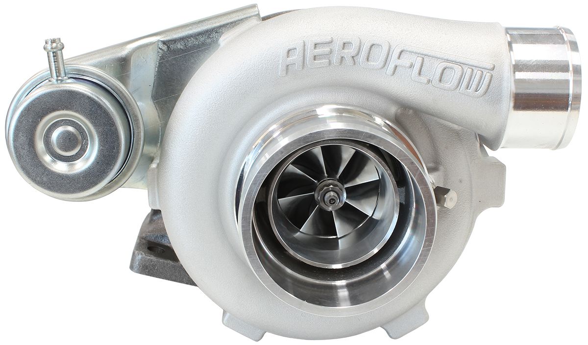 Aeroflow BOOSTED 4647 .86 Turbocharger 475HP, Natural Cast Finish AF8005-2001