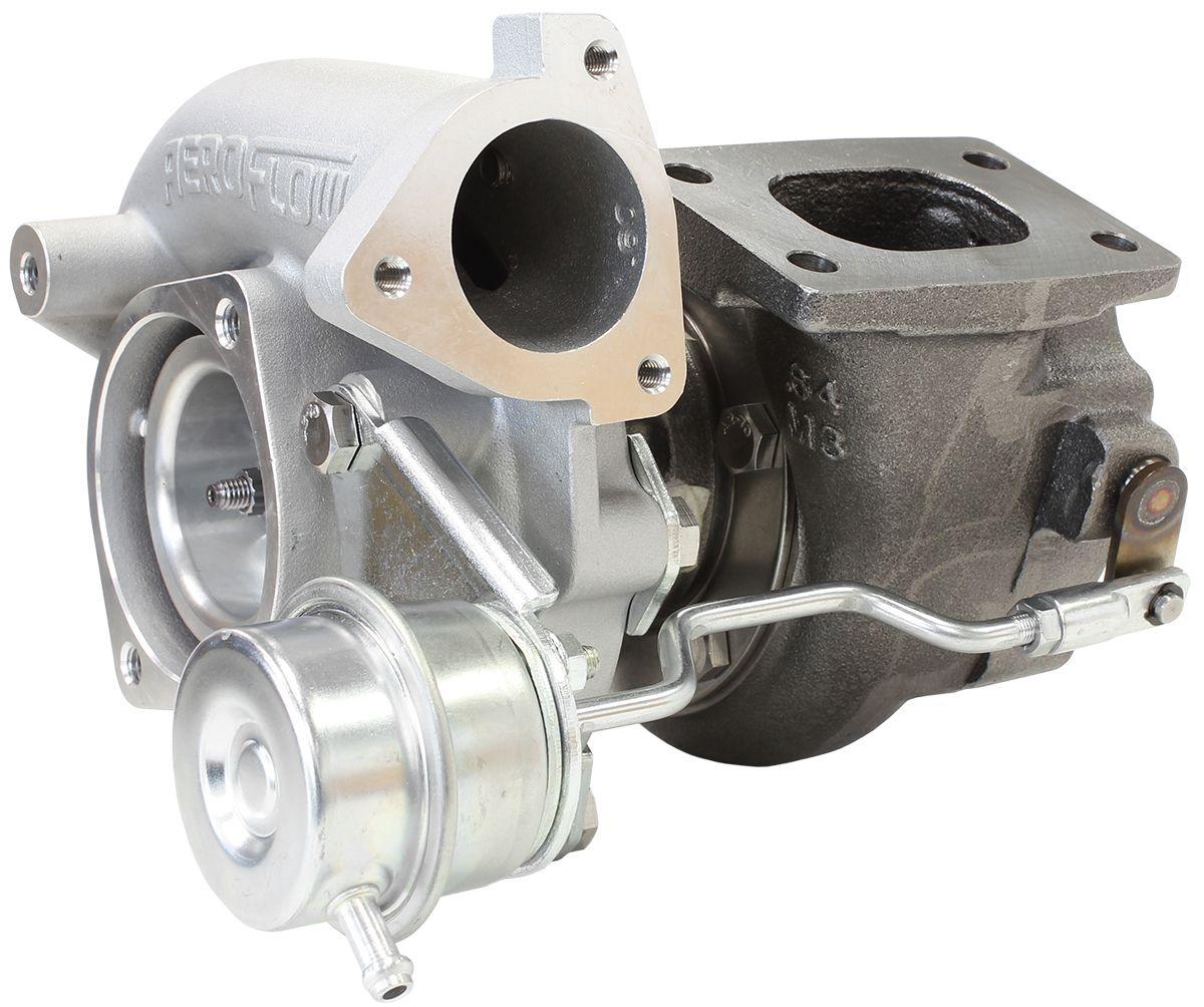 Aeroflow BOOSTED 4647 NISSAN .64 Turbocharger 440HP, Natural Cast Finish AF8005-2002