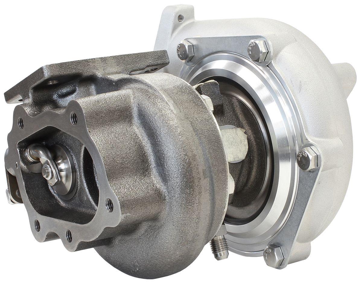 Aeroflow BOOSTED 4647 NISSAN .64 Turbocharger 440HP, Natural Cast Finish AF8005-2002