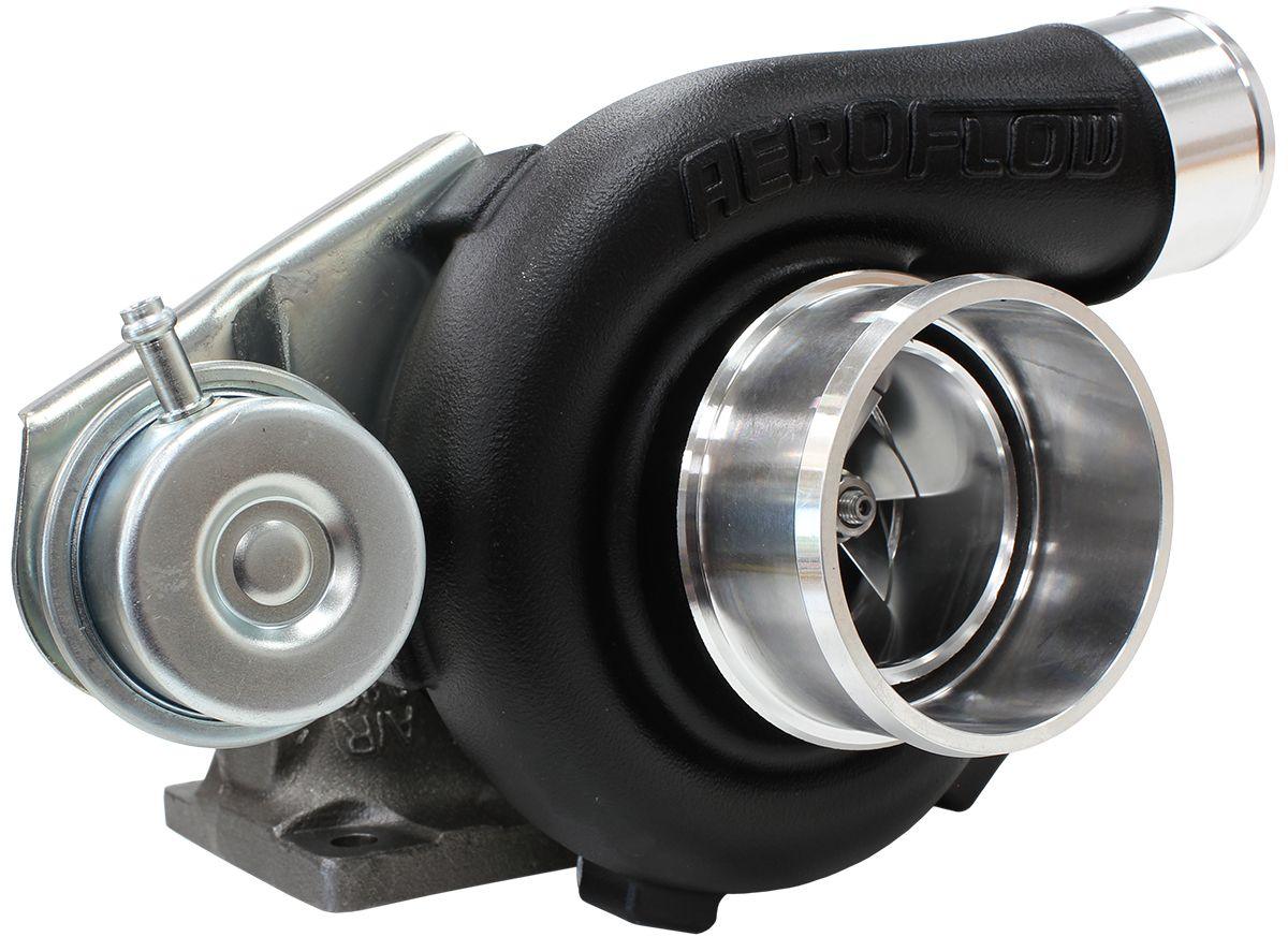 Aeroflow BOOSTED 5447 .86 Turbocharger 495HP, Hi Temp Black Finish AF8005-2006BLK