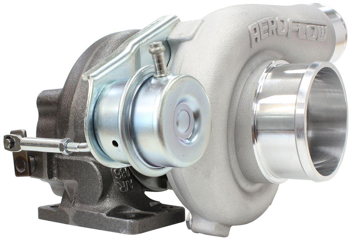 Aeroflow BOOSTED 5447 .86 Turbocharger 495HP, Natural Cast Finish AF8005-2006