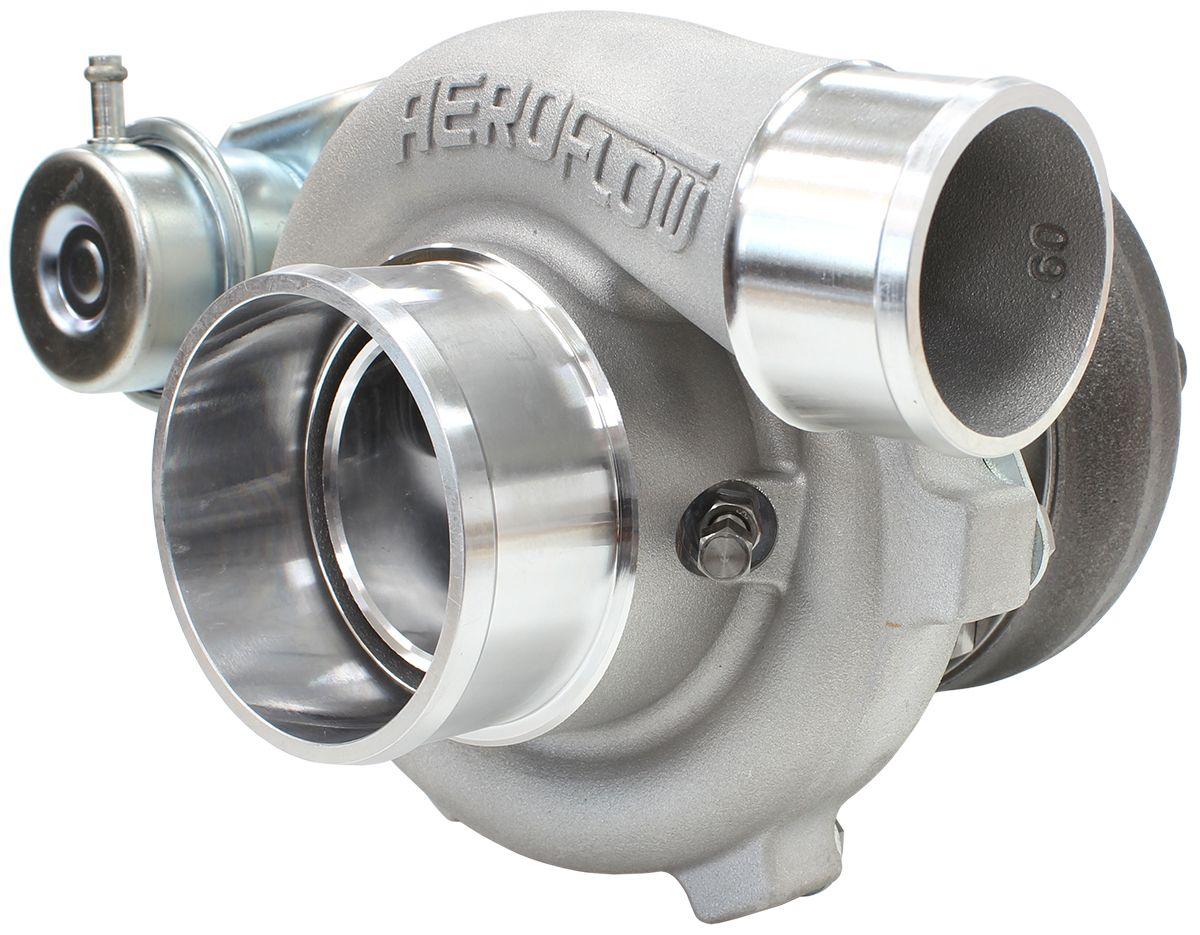 Aeroflow BOOSTED 5447 .86 Turbocharger 495HP, Natural Cast Finish AF8005-2006