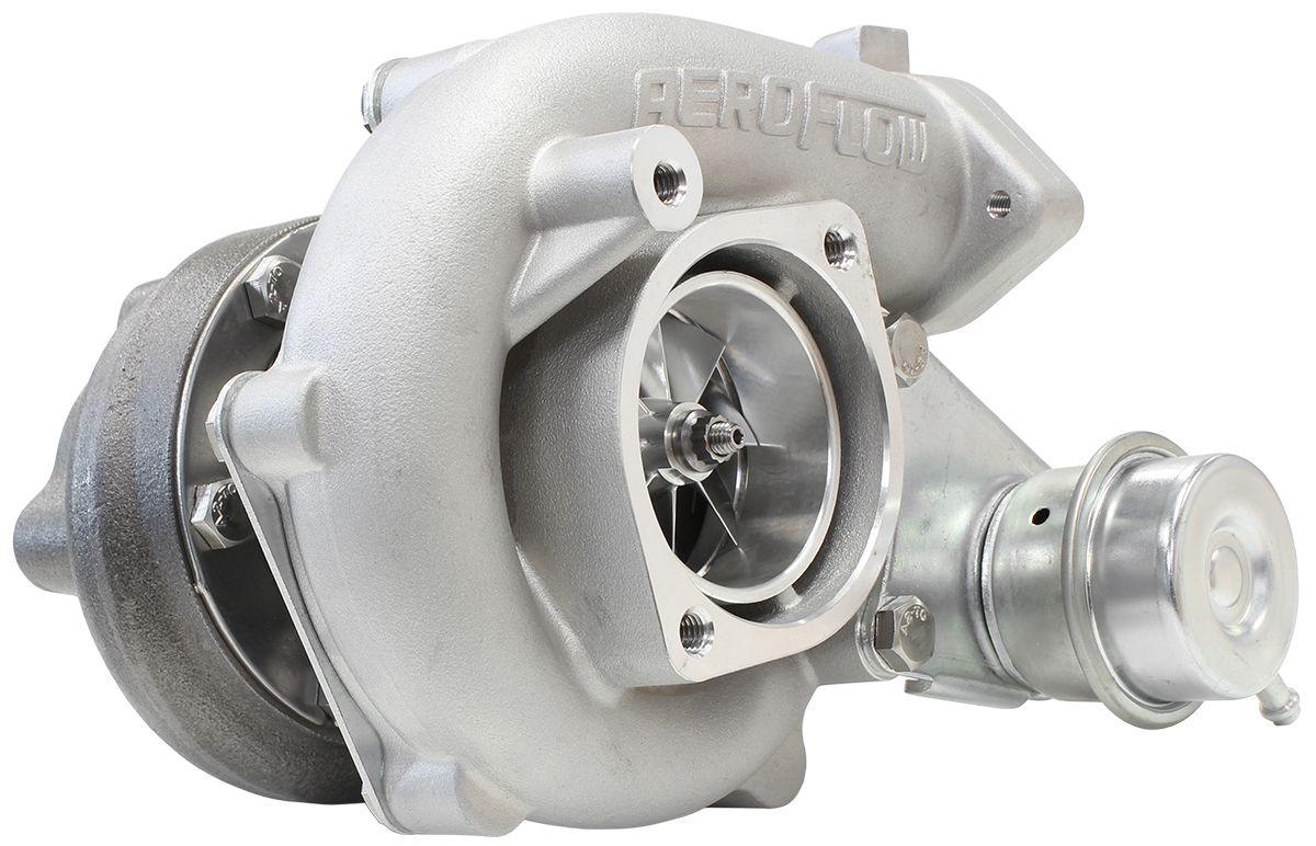 Aeroflow BOOSTED 5447 NISSAN .64 Turbocharger 525HP, Natural Cast Finish AF8005-2007