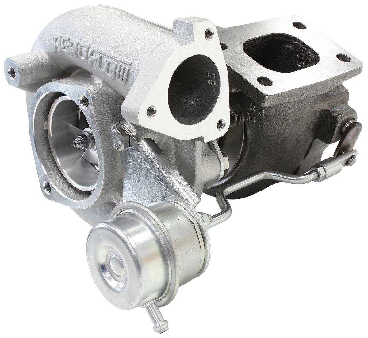 Aeroflow BOOSTED 5447 NISSAN .64 Turbocharger 525HP, Natural Cast Finish AF8005-2007