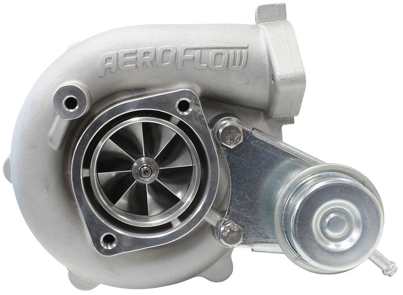 Aeroflow BOOSTED 5447 NISSAN .64 Turbocharger 525HP, Natural Cast Finish AF8005-2007