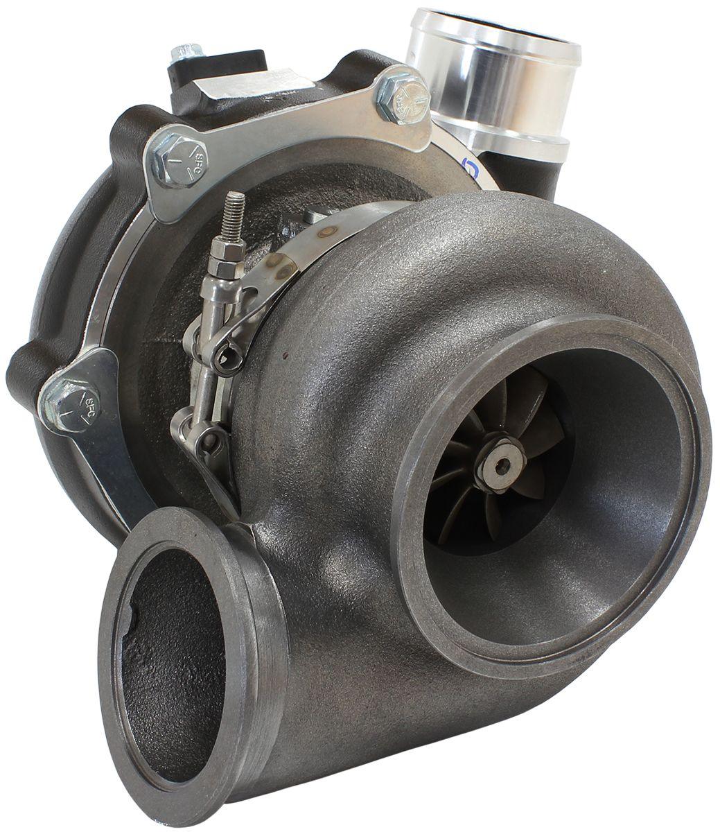 Aeroflow BOOSTED 4849 .72 Turbocharger 550HP, Hi Temp Black Finish AF8005-2010BLK