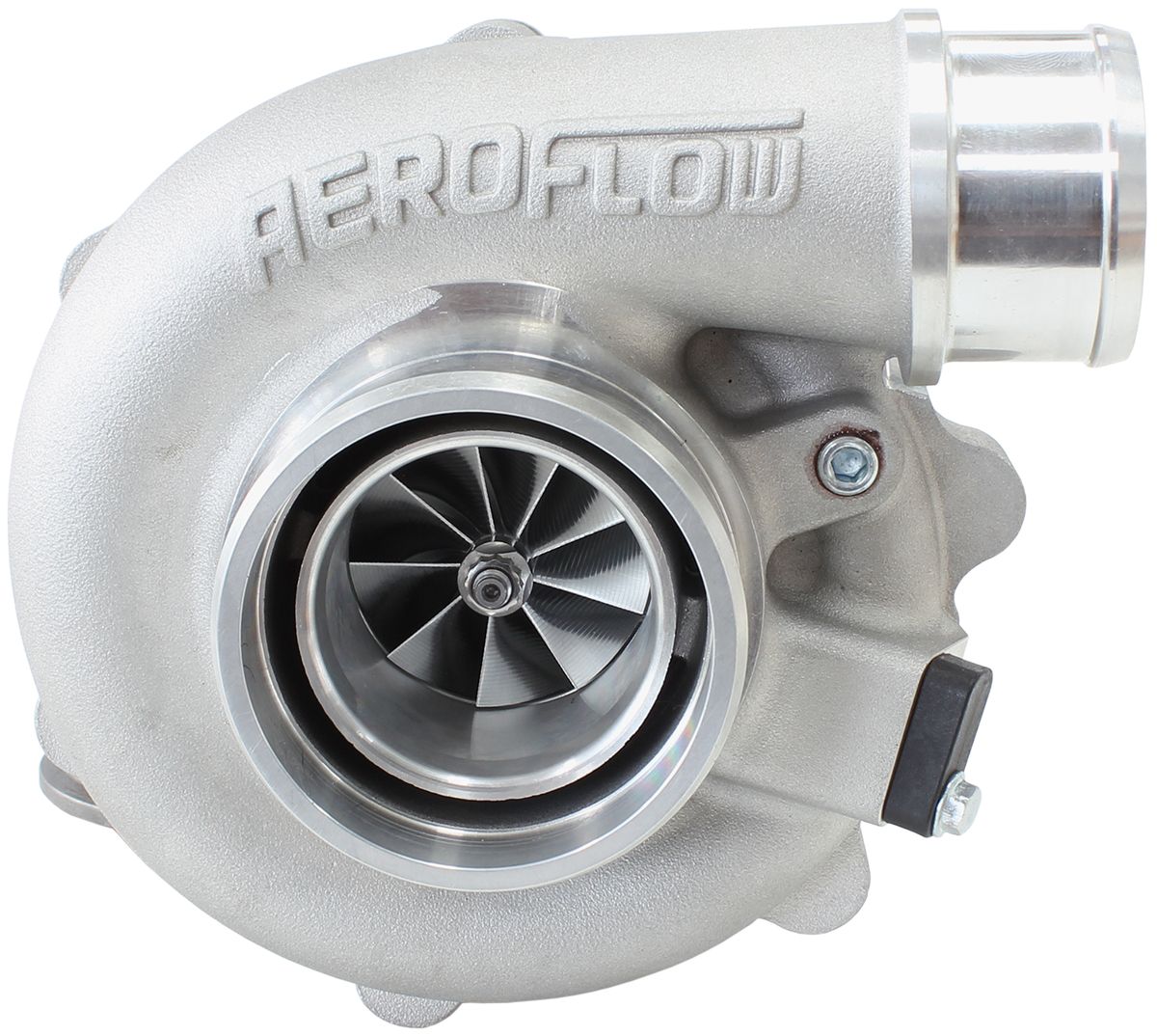 Aeroflow BOOSTED 4849 .72 Turbocharger 550HP, Natural Cast Finish AF8005-2010