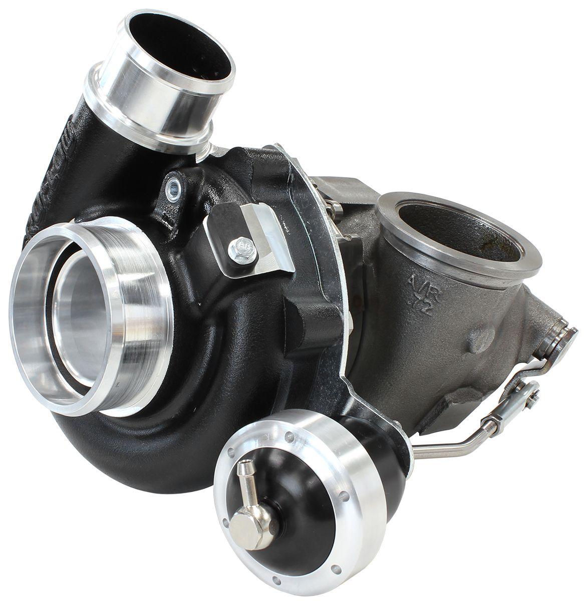 Aeroflow BOOSTED 4849 .72 Turbocharger 550HP, Hi Temp Black Finish AF8005-2013BLK