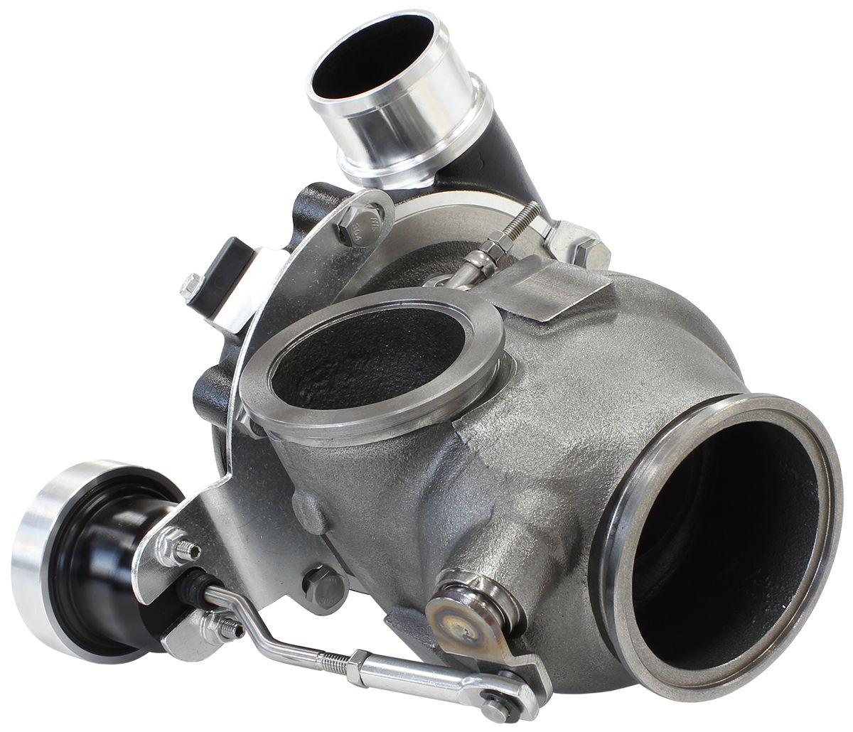 Aeroflow BOOSTED 4849 .72 Turbocharger 550HP, Hi Temp Black Finish AF8005-2013BLK