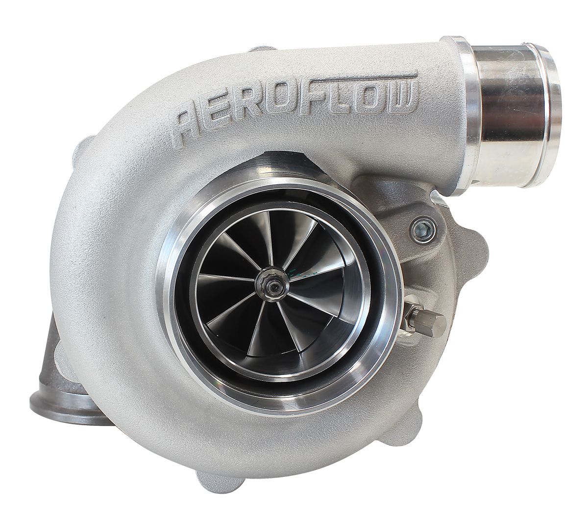 Aeroflow BOOSTED 5449 .72 Turbocharger 660HP, Natural Cast Finish AF8005-2015