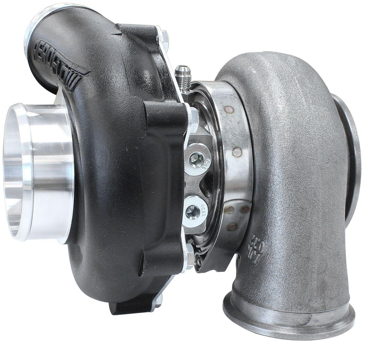 Aeroflow BOOSTED 5449 .72 Reverse Rotation Turbocharger 660HP, Hi Temp Black Finish AF800