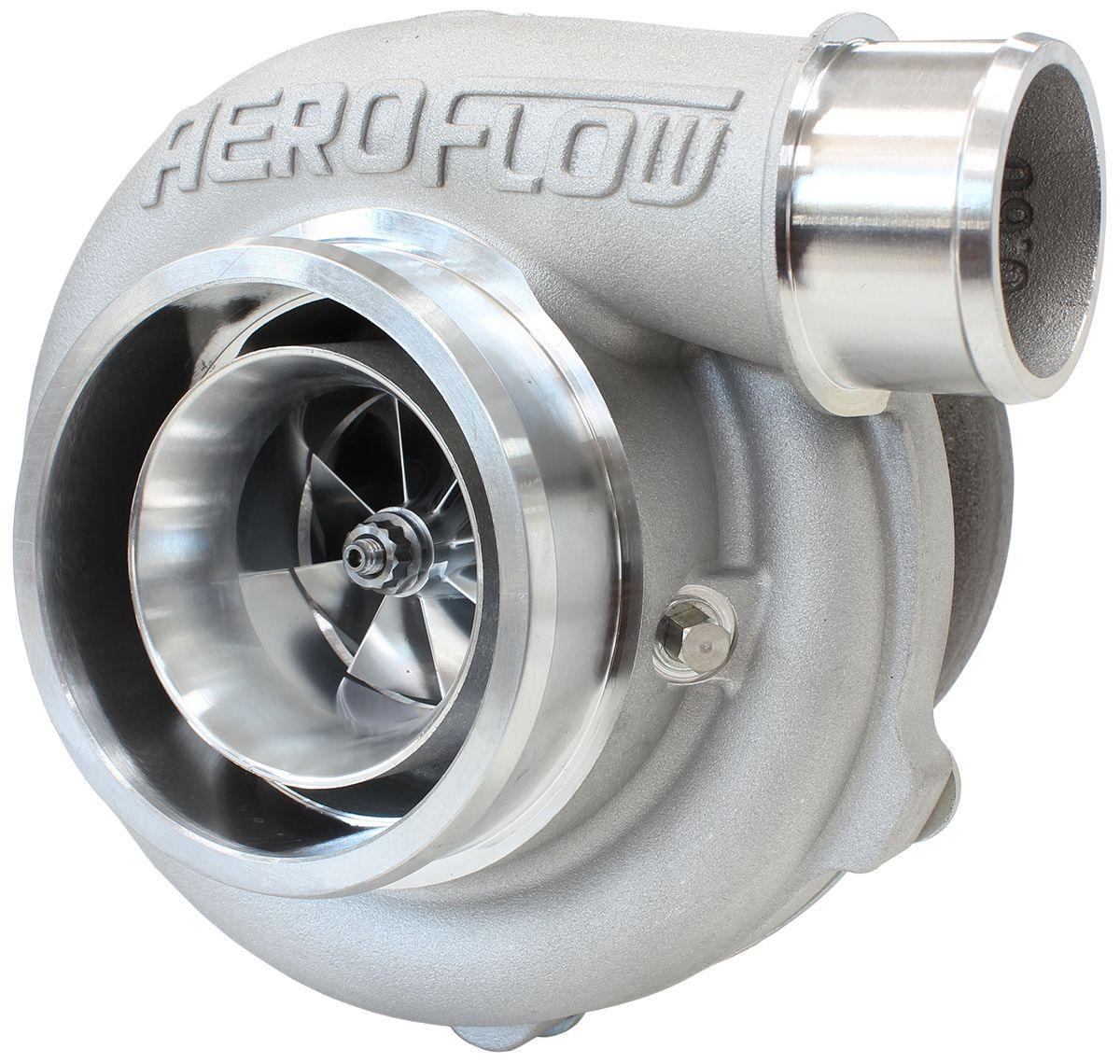 Aeroflow BOOSTED 5455 .63 Turbocharger 650HP, Natural Cast Finish AF8005-3000