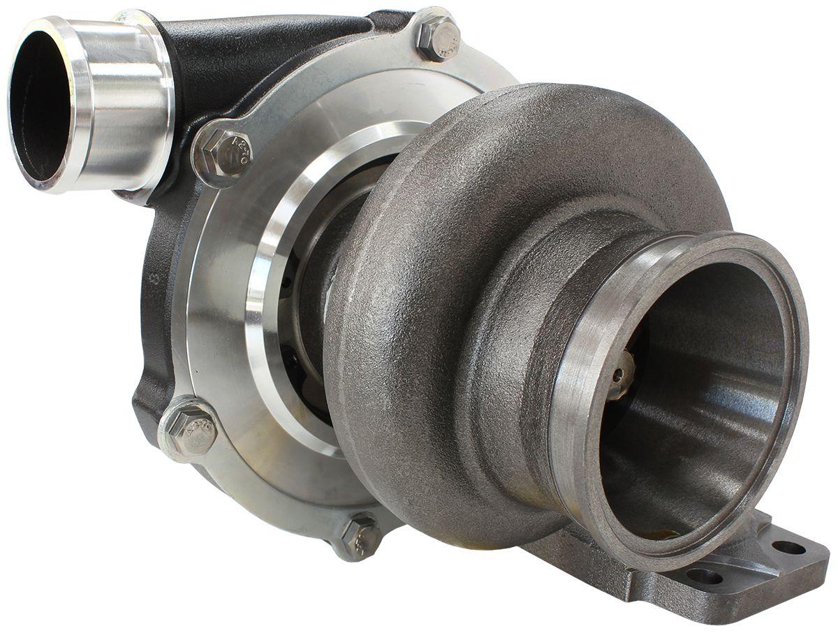 Aeroflow BOOSTED 5855 .63 Turbocharger 750HP, Hi Temp Black Finish AF8005-3005BLK