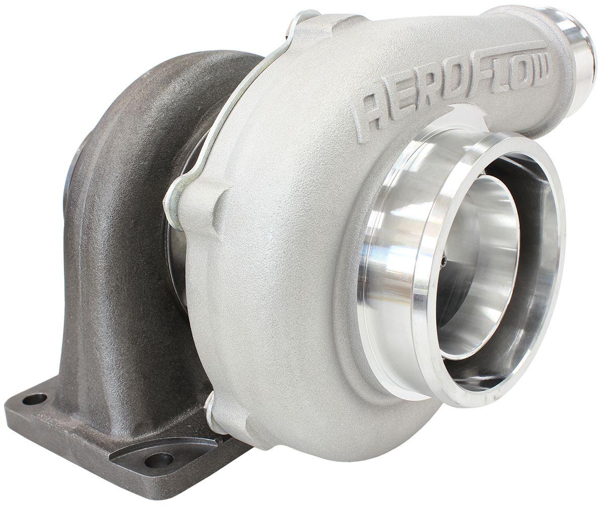 Aeroflow BOOSTED 5855 .63 Turbocharger 750HP, Natural Cast Finish AF8005-3005