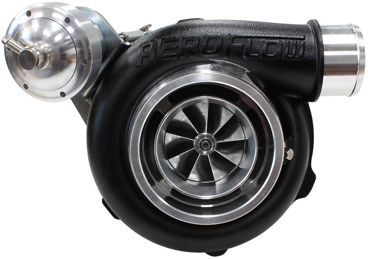 Aeroflow BOOSTED 5862 XR6 1.06 Turbocharger 750HP, Hi Temp Black Finish AF8005-3013BLK