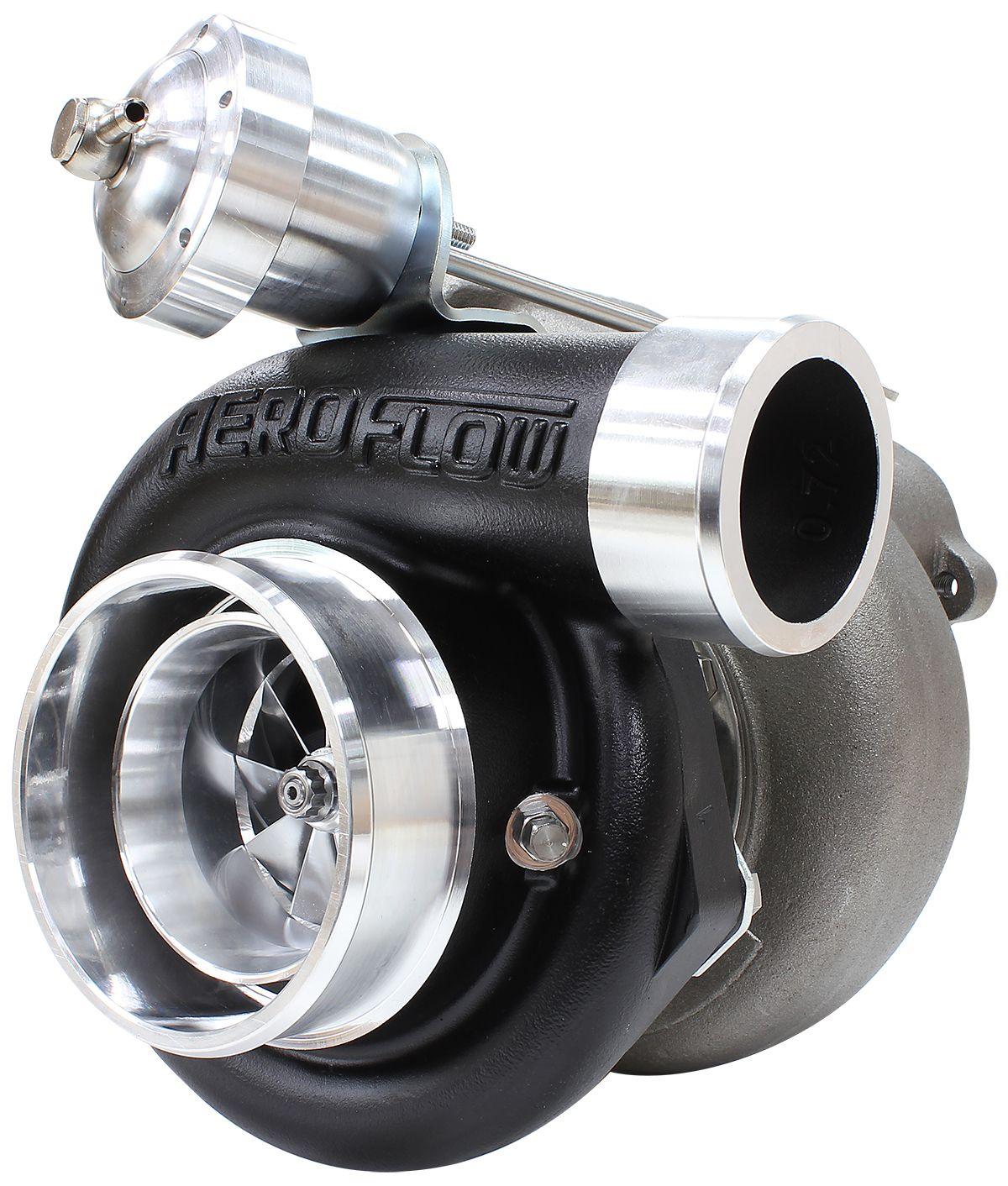 Aeroflow BOOSTED 6662 XR6 1.06 Turbocharger 825HP, Hi Temp Black Finish AF8005-3014BLK