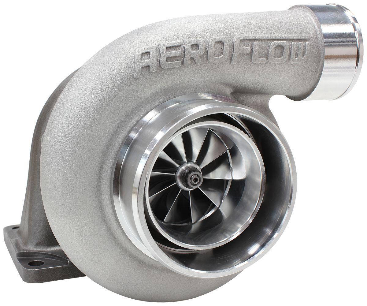 Aeroflow BOOSTED 6662 .63 Turbocharger 900HP, Natural Cast Finish AF8005-3015